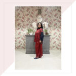 Blue Red Ajrakh Modal Co-Ord Set