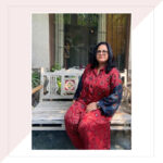 Blue Red Ajrakh Modal Co-Ord Set