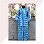 Blue And White Co-Ord Set