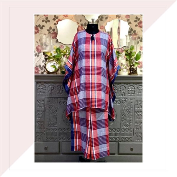 Red & Blue Checks Co-Ord Sets