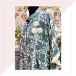 Cotton Kaftan With Crochet Lace