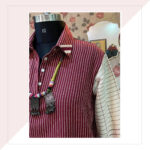 Red Kotpad Top With Ajrakh Palazzos