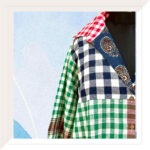 Green Gingham Cord Set