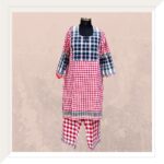 Red Gingham Cord Set