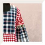 Red Gingham Cord Set